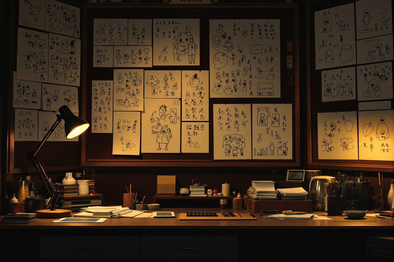 搜短剧网创作团队 搜短剧网 - 创作工作室氛围